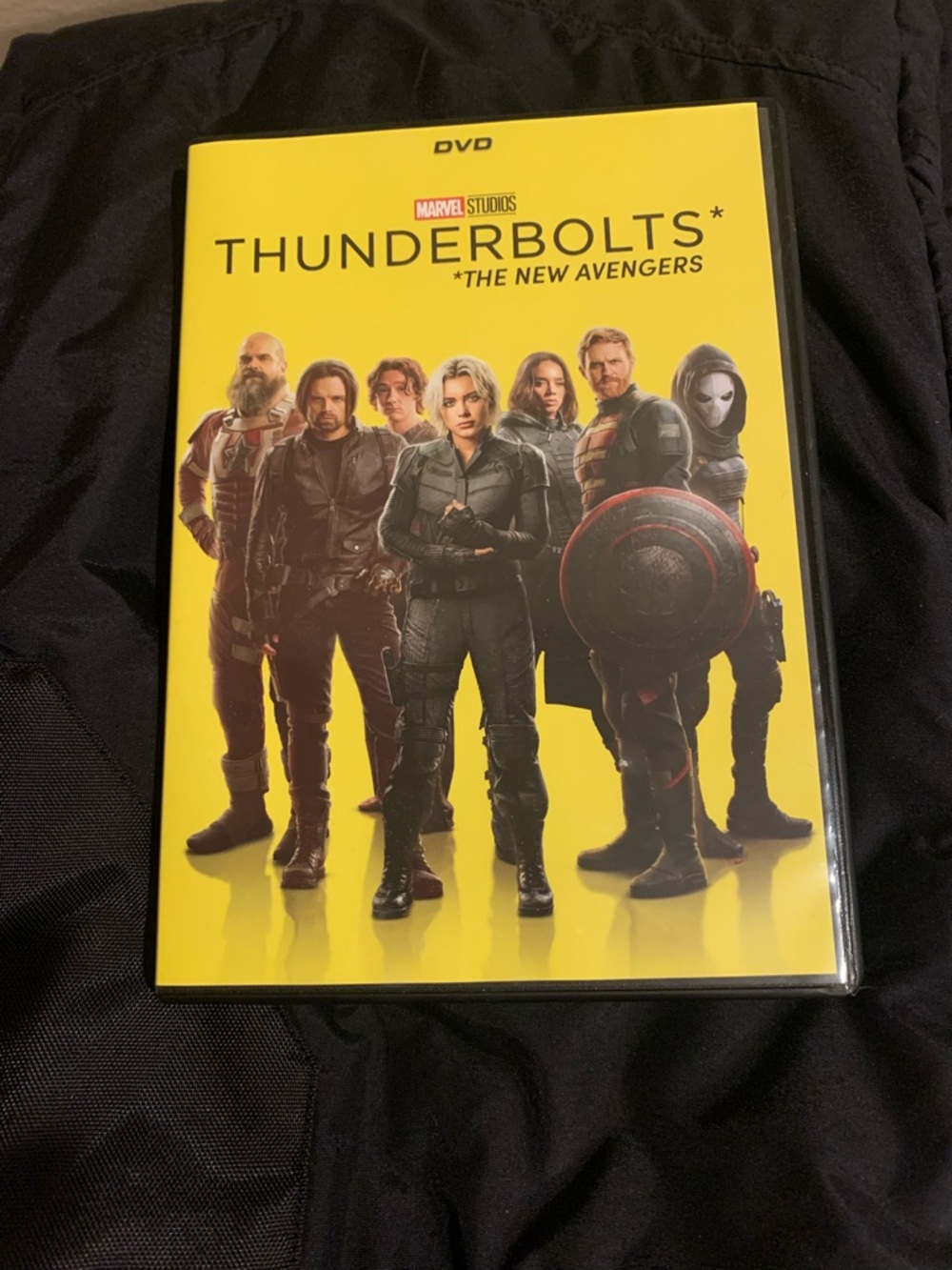 Marvel Studios Thunderbolts DVD - Yellow Cover